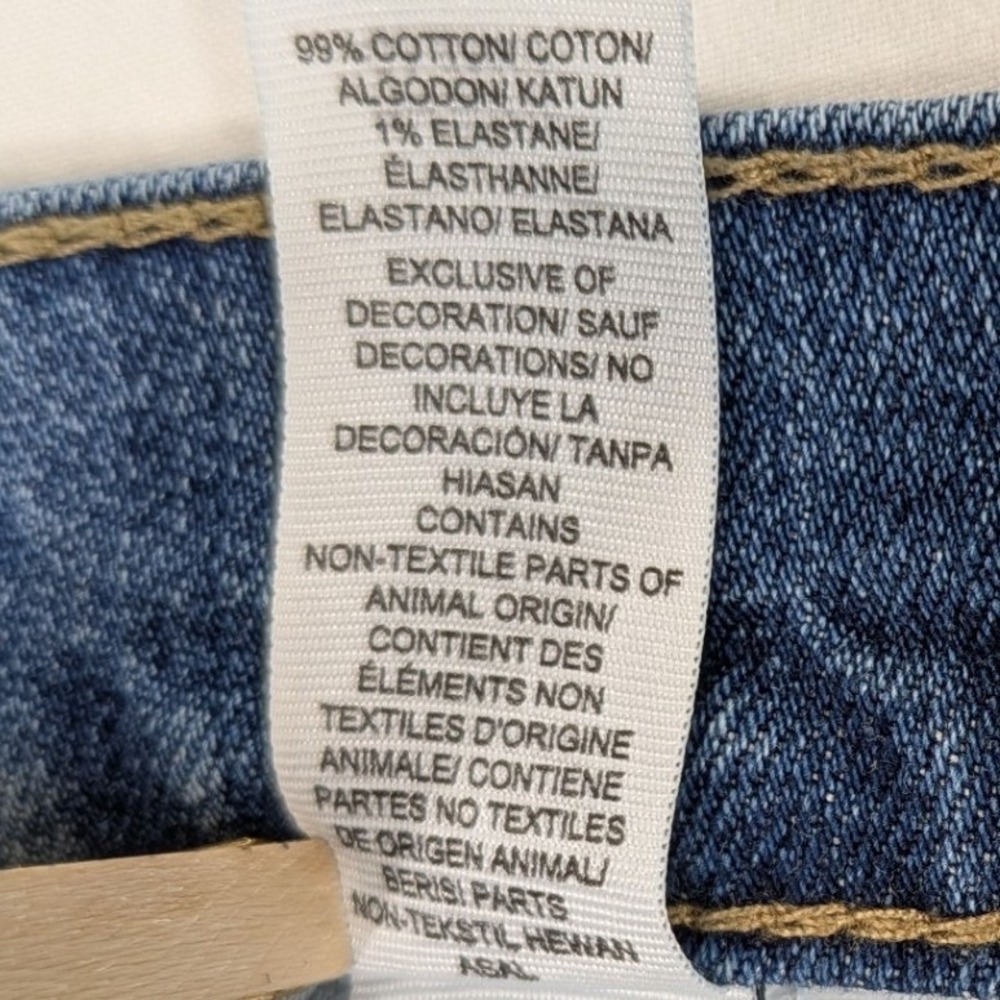 Lucky Brand Jeans Women's 10 Sweet Crop Stretch Denim Mom Boyfriend Straight y2k - Picture 8 of 12